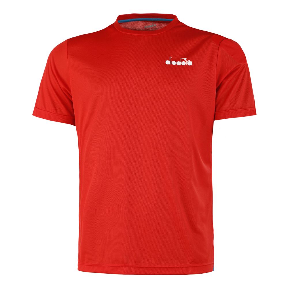 Мужское теннисное поло Diadora Core T-Shirt Men - Red