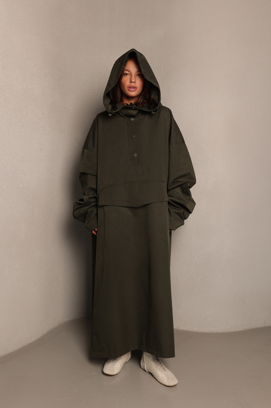 Анорак макси