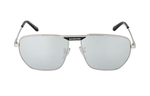 Balenciaga Irregular Shape Sunglasses Unisex Silver