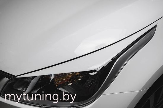 Реснички на фары для Kia Rio IV