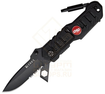 Нож многофункциональный CRKT Crimson Trace Picatinny Tool, Black