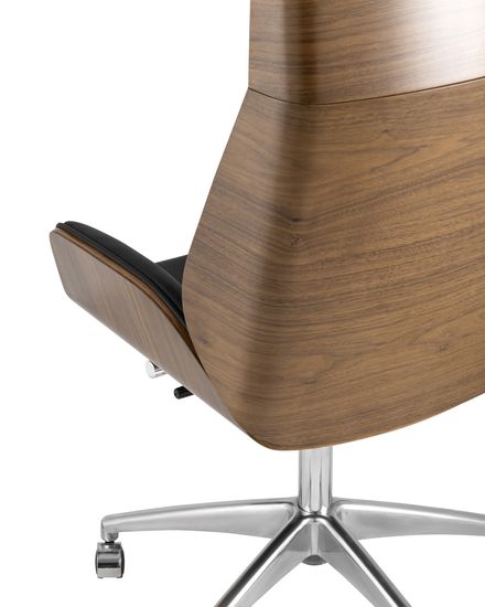 Кресло руководителя TopChairs Crown черное