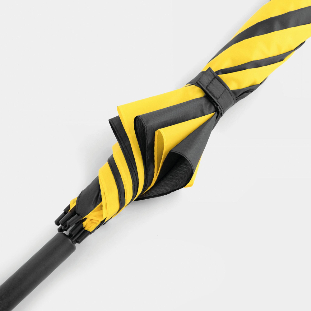 Зонтик- трость DISCO & DANCE Белый/Синий