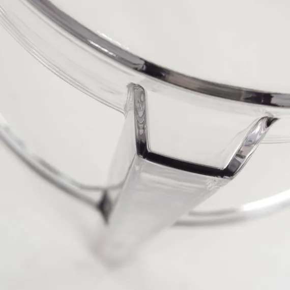 Полубарный стул Charly 65 см, прозрачный