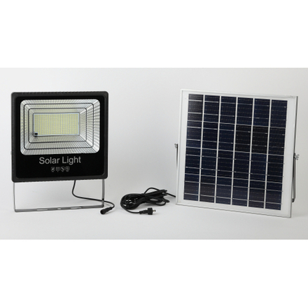 ЭРА Прожектор светодиодный уличный на солн. бат. 150W, 1500 lm, 5000K, с датч. движения, ПДУ, IP65 (