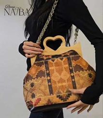 Milli ornamentli çanta 2