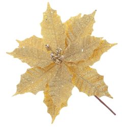 GAEM Цветок искусственный "Пуансеттия", L27 W27 H30 см, 2в.