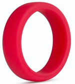 Красное эрекционное кольцо Silicone Go Pro Cock Ring (Цвет: красный)
