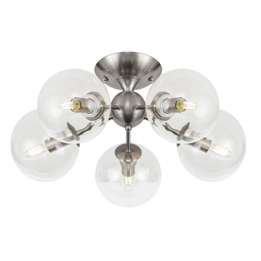 Citilux Томми CL102151 Люстра потолочная Матовый Хром