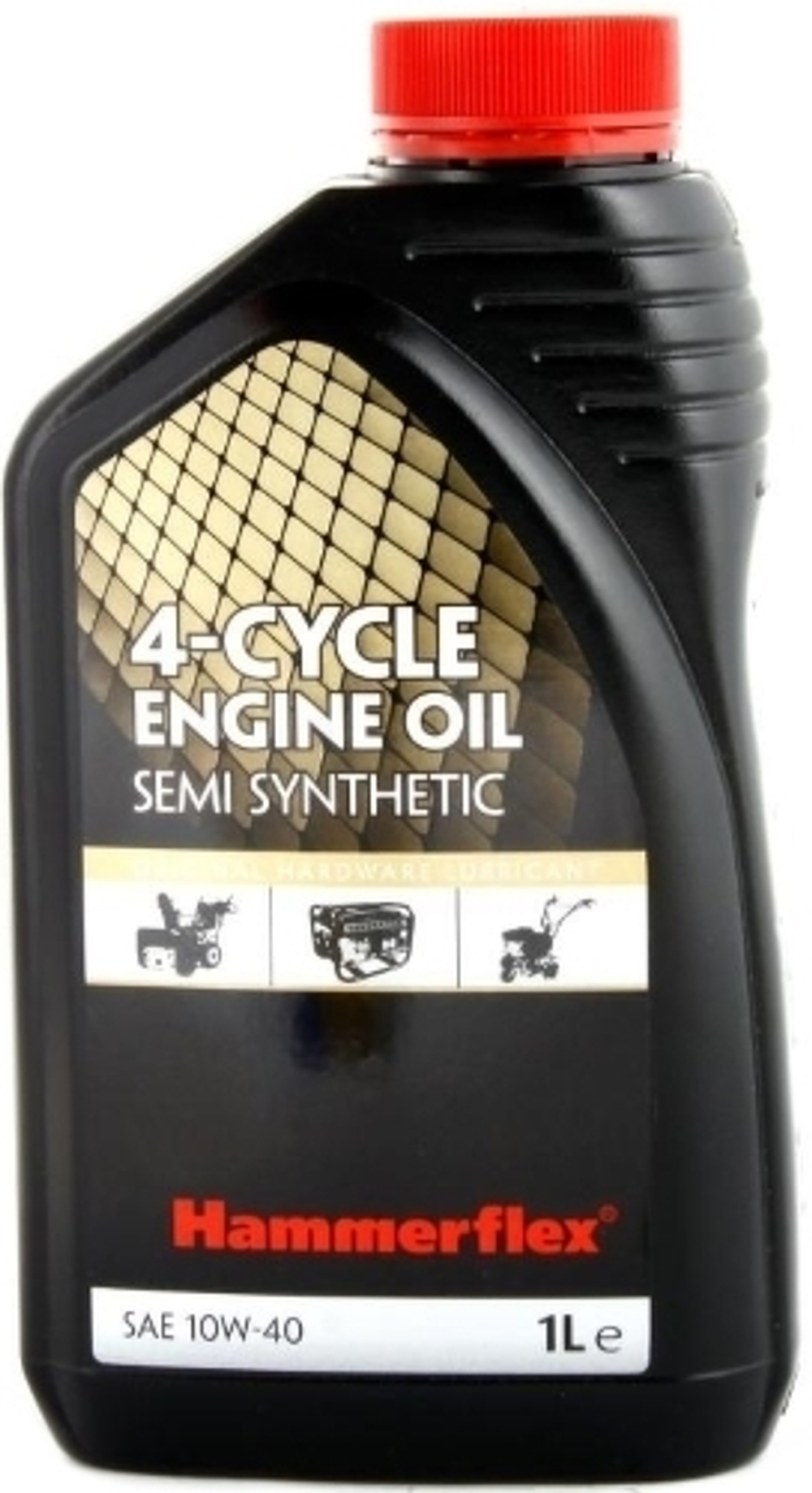 54190 Масло Hammer Flex 501-009 полусинтетическое 4-х тактное 1,0л., API 10W-40 SAE SJ/CF Hammer 501-009