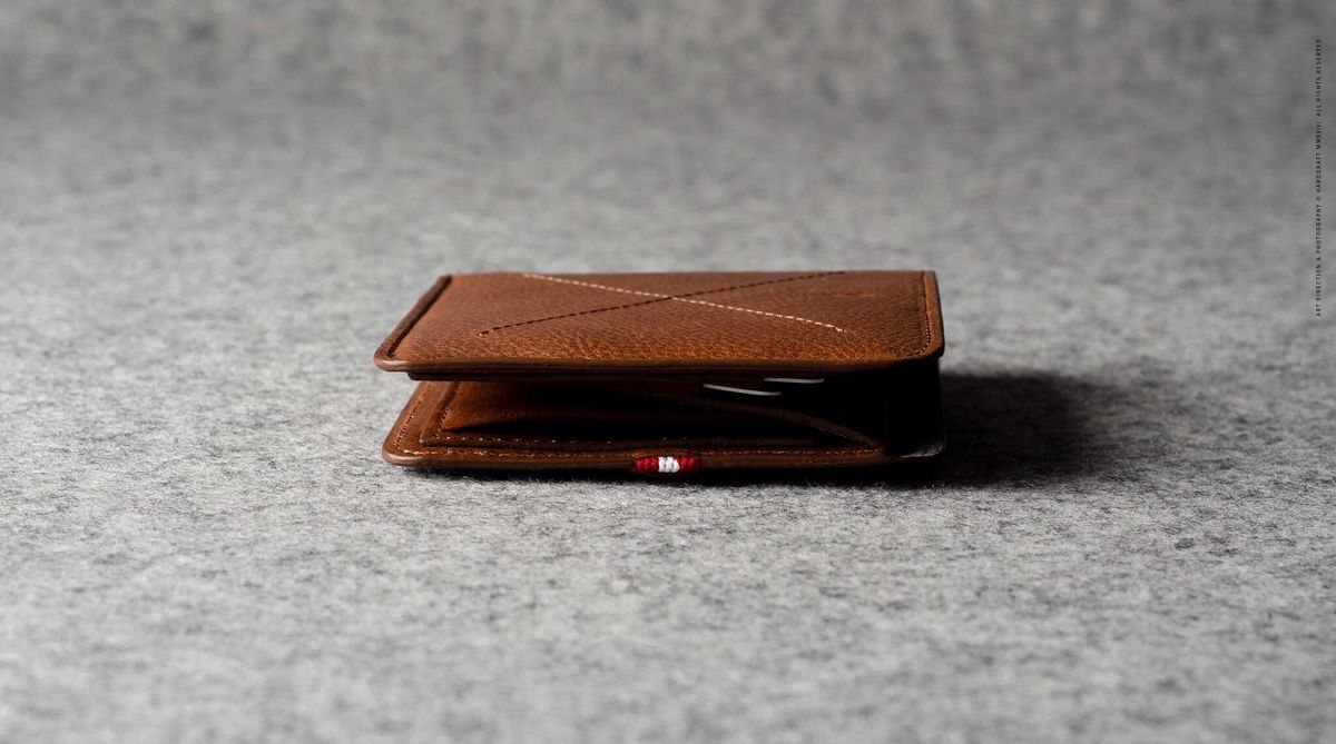 Hard Graft Cash Card Wallet Classic — бумажник из кожи