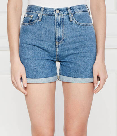 Джинсовые шорты CALVIN KLEIN JEANS - голубой(J20J222801)