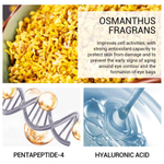 Патчи Lanbena для глаз с золотым османтусом от морщин и темных кругов Gold Osmanthus Fragrance Eye Mask, 50 шт, 90 гр