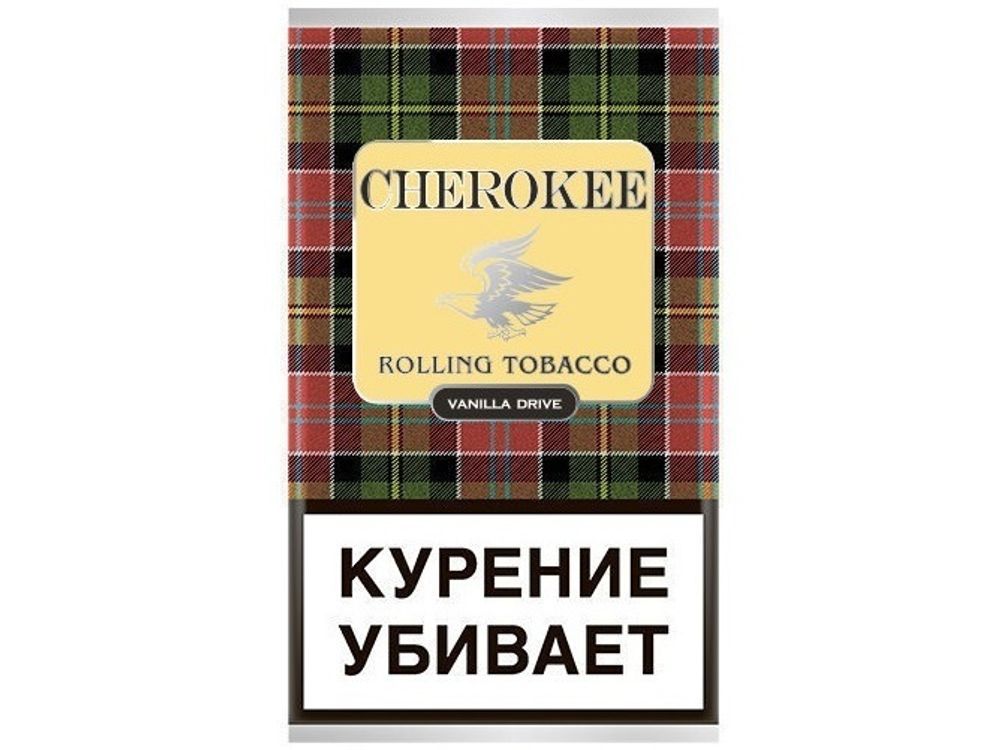 М. Табак для самокруток CHEROKEE Vanilla Drive (Ваниль) 25 г