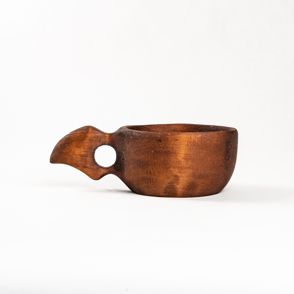 Деревянная кукса из кедра для напитков 150 мл. C76