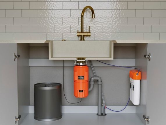 Измельчитель пищевых отходов Omoikiri Nagare SLIM 1250