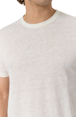 Футболка муж. MC Saint Barth ECSTASEA 01 белый лён