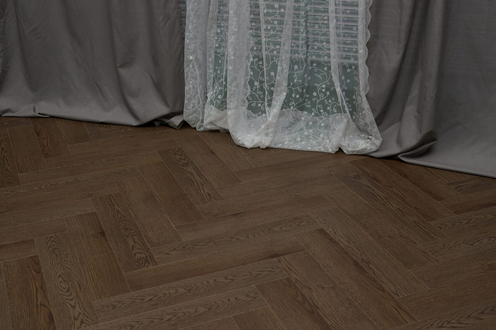 Кварц-винил SPC Steinholz Herringbone 4,5 мм Планзе 1.14688 м2