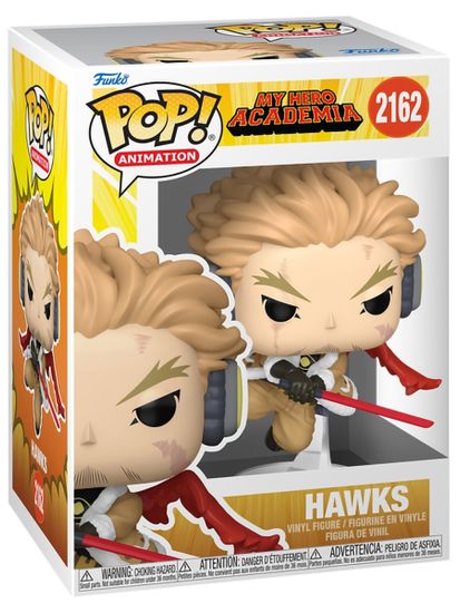 Фигурка Funko POP! Animation My Hero Academia Hawks (2162) 90596 / Фигурка Фанко ПОП! по мотивам аниме "Моя геройская академия", Ястреб