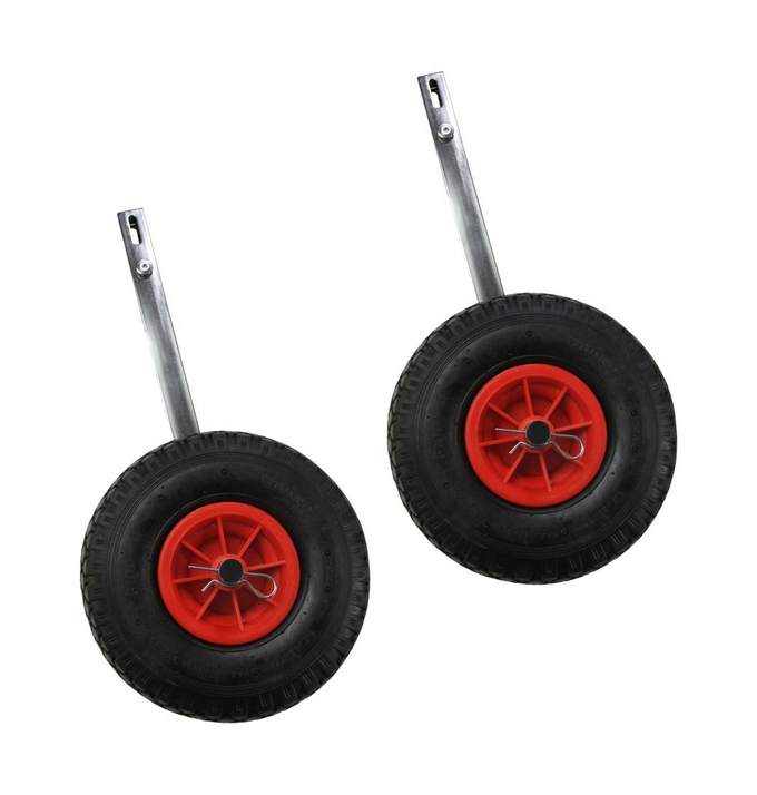 Колеса транцевые Yuhuan для надувной лодки, D260 мм (комплект)