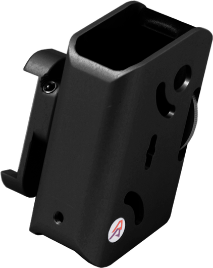 Алюминиевый спортивный подсумок Racer Master Pouch, черный