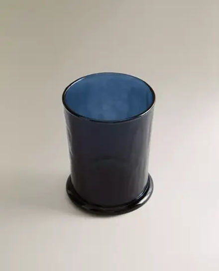 ZARA HOME СТАКАН ДЛЯ ЗУБНЫХ ЩЕТОК, СИНИЙ