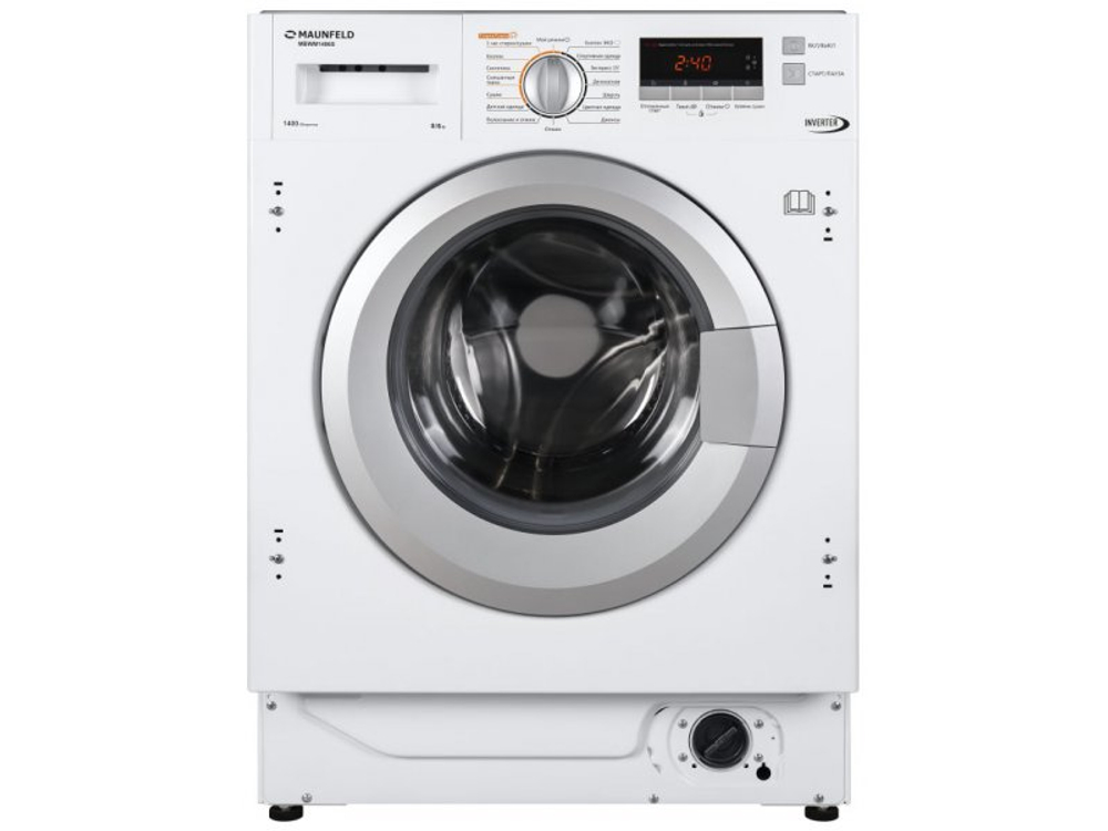 Встраиваемая стиральная машина с сушкой Maunfeld MBWM1486S