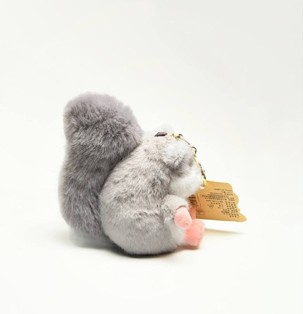 Мягкий брелок "Белка" 11 см оптом