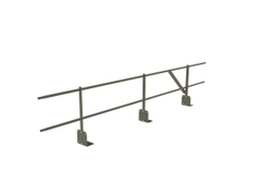 Кровельное ограждение Fachmann KO/UN/600-2-3000 RAL