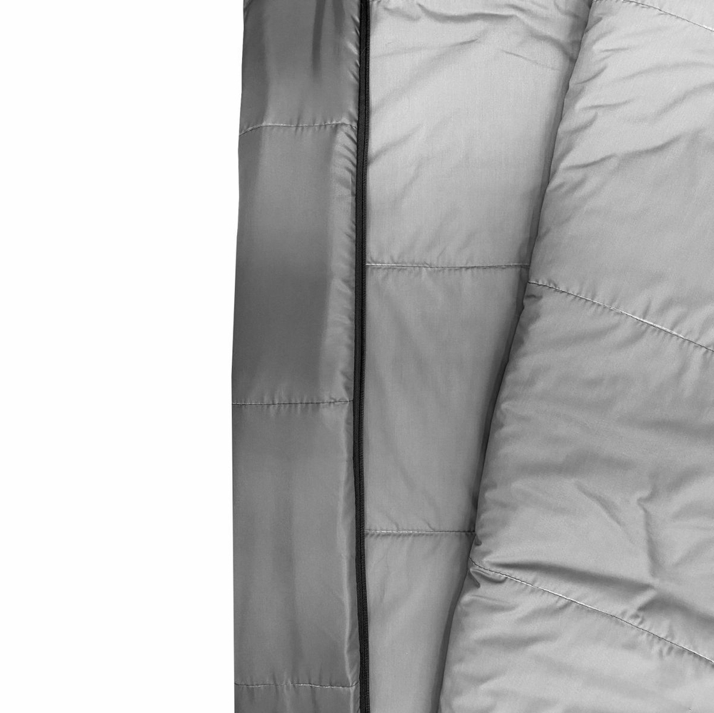 Мешок спальный туристический "Пелигрин", легкий, 210х90 см (до -10°С), серый
