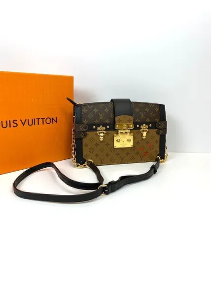 Клатч Louis Vuitton Trunk коричневый