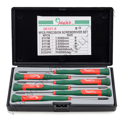 Набор отверток для точной механики Hans, 06101-6