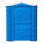 Туалетная кабина Экомарка для инвалидов (синий)