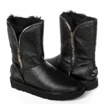 Угги UGG & Jimmy Choo Granular Skin Black