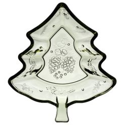 БЛЮДО СЕРВИРОВОЧНОЕ "CELEBRATION" В ФОРМЕ ЕЛКИ, 19*17*4,5 СМ