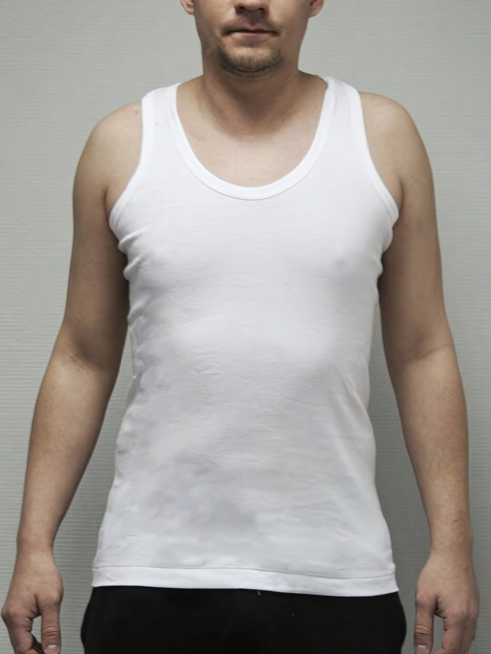 Мужская майка Gentlemen (Размер: XL) (Цвет: белый)