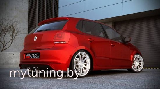 Диффузор заднего бампера для VW Polo 5 6R