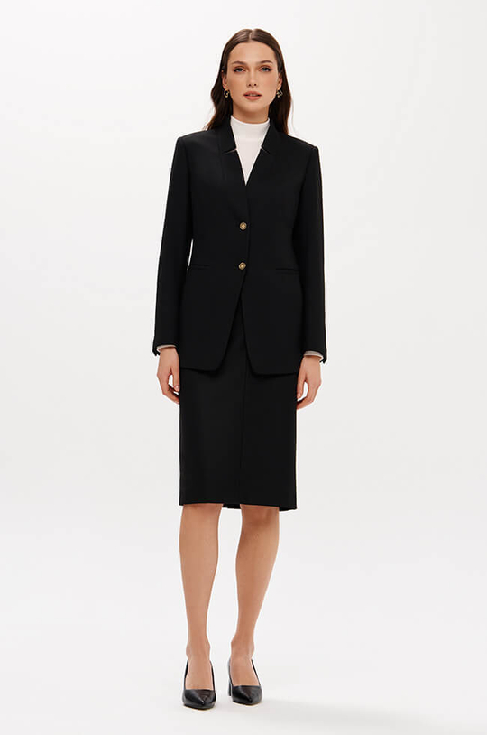 1954 Жакет женский (черный)