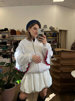 Бомбер триколор