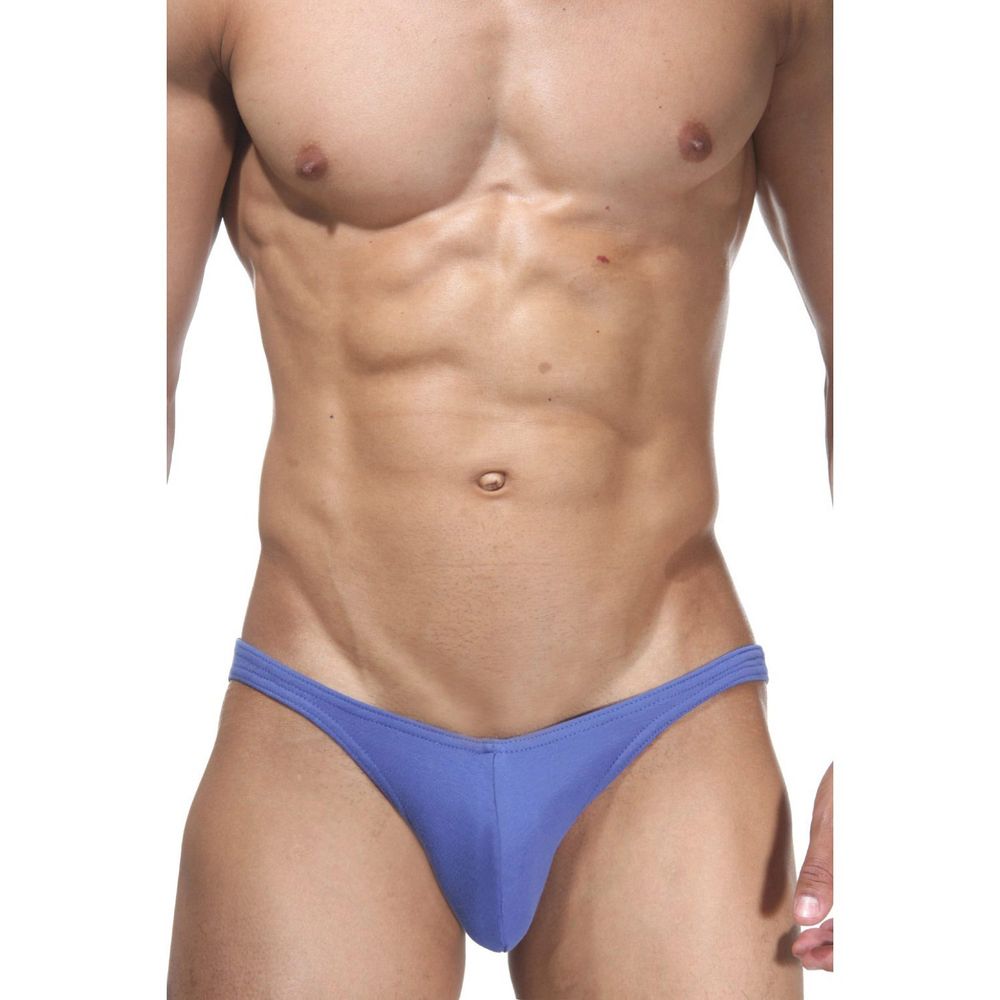 Мужские трусы слипы синие DARKZONE DZN6417