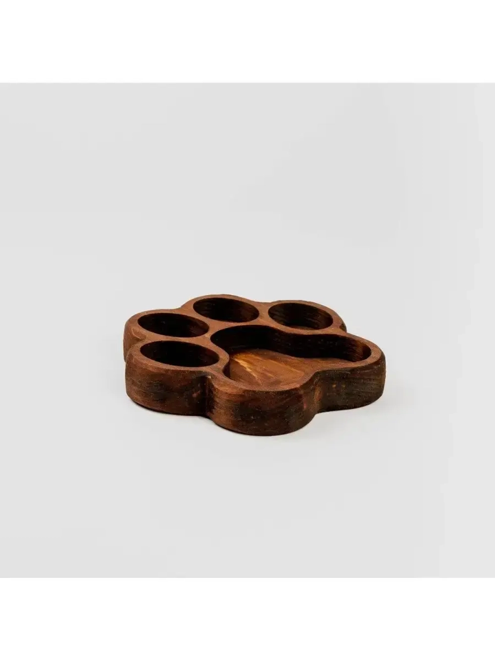 Деревянная менажница "Лапа" из кедра