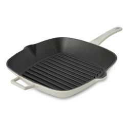 Сковорода-гриль квадратная LAVA 26см 1.85л кремовая