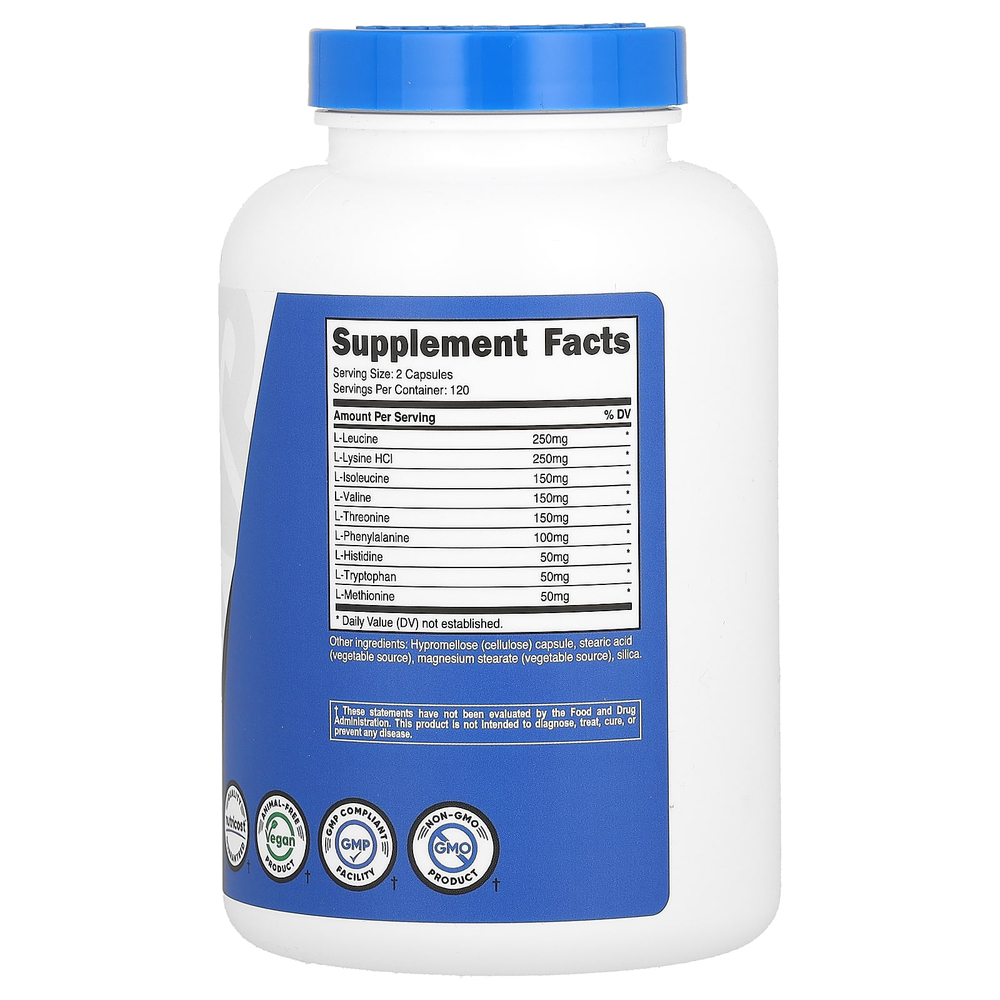 Nutricost, Performance, EAA, 240 капсул