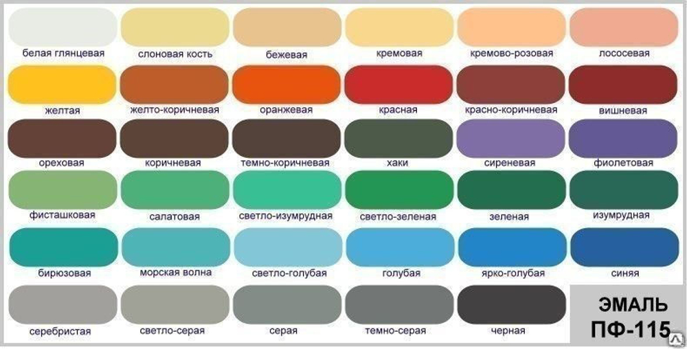 ЭМАЛЬ КРАСИВО ПФ-115 СВ/ГОЛУБОЙ 0,8КГ