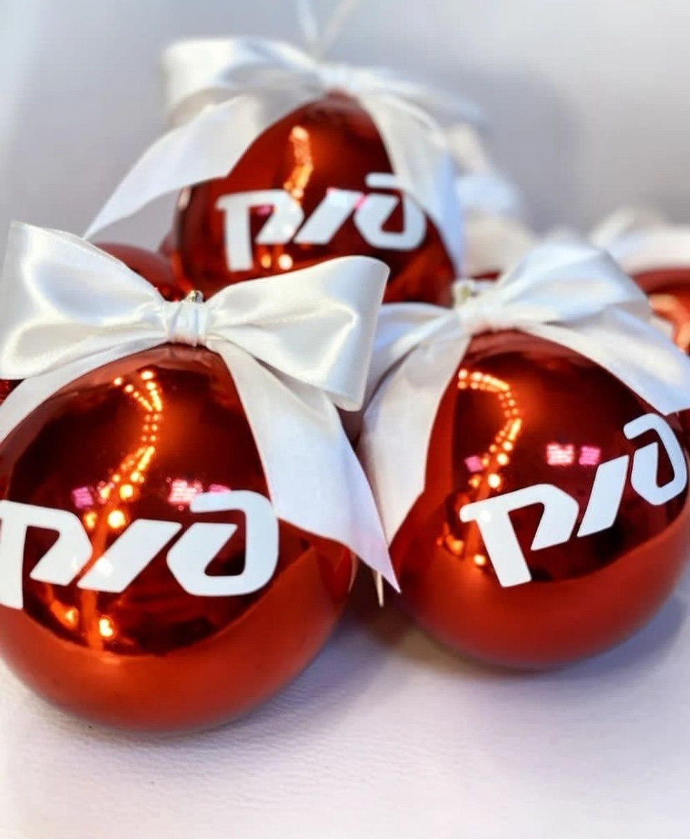 Елочный шар с логотипом