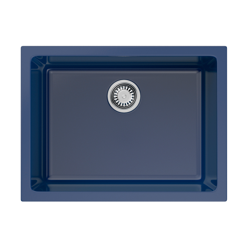 кухонная мойка Omoikiri Okinoshima 61-U/I-IB Glossy Natceramic/indigo blue глянцевый