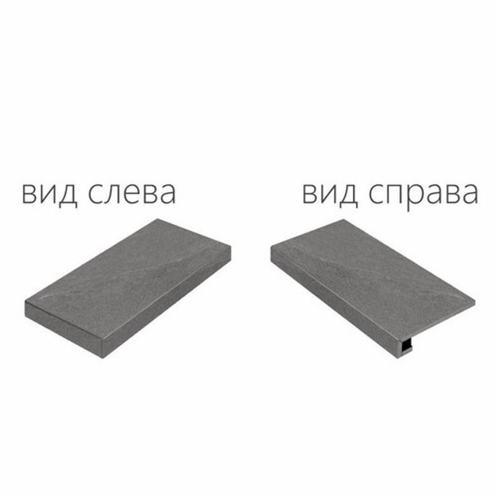 Ступень Contempora Carbon Scalino Ang.Sx (Угловая Левая) Nat 60x33