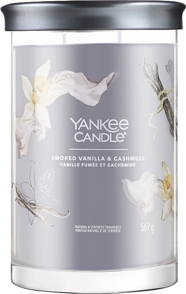 YANKEE CANDLE SMOKED VANILLA &amp; CASHMERE 567 GR
