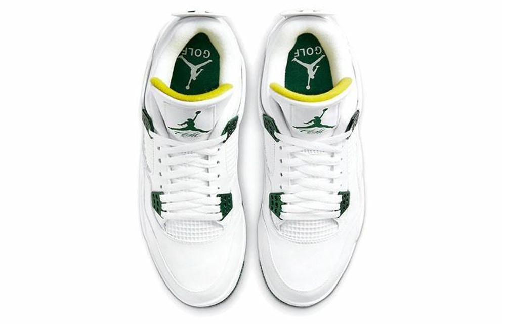Кроссовки Jordan Air Jordan 4 Golf "Metallic Green"