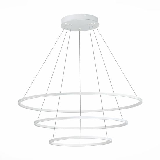 ST604.543.114 Светильник подвесной ST-Luce Белый/Белый LED 1*114W 4000K Подвесные светильники